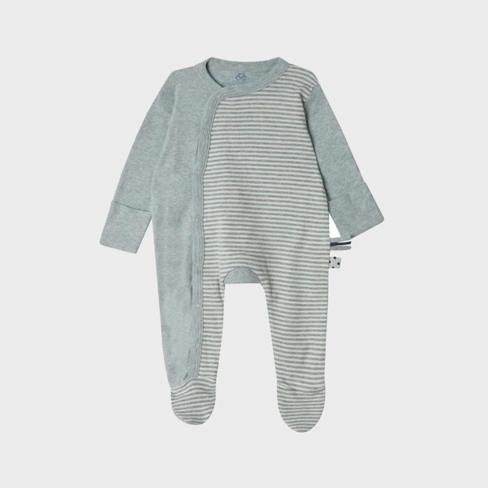organicera organic 3 pcs newborn set aqua