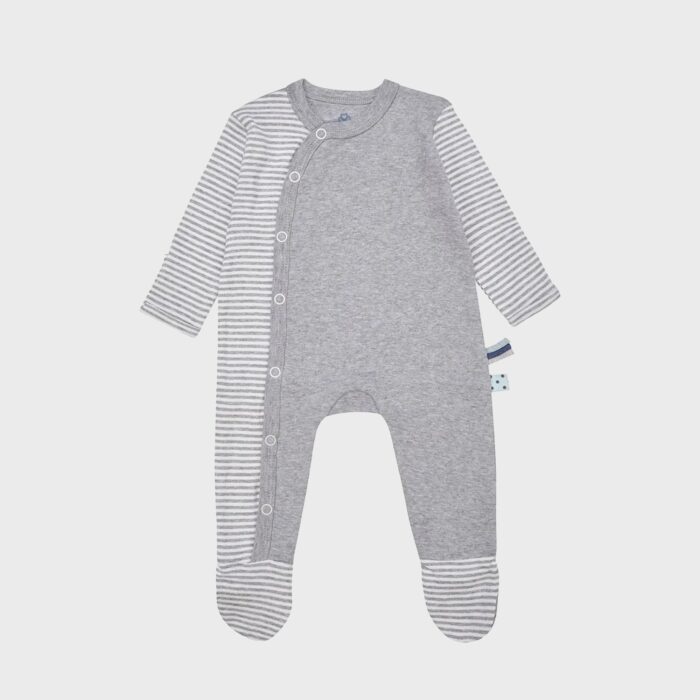 organicera organic 9 pcs newborn set grey