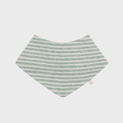 organicera organic baby bib aqua