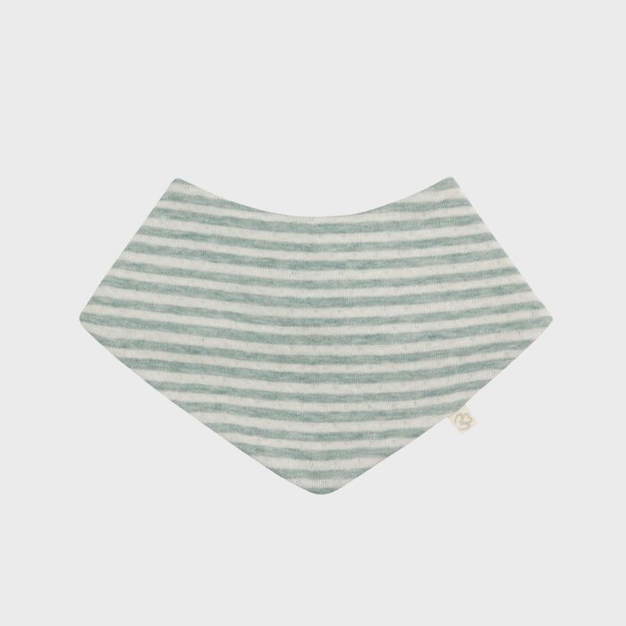 organicera organic baby bib aqua