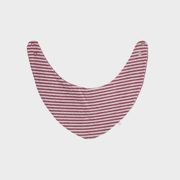 organicera organic baby bib bordeaux