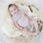 organicera organic baby bib rose