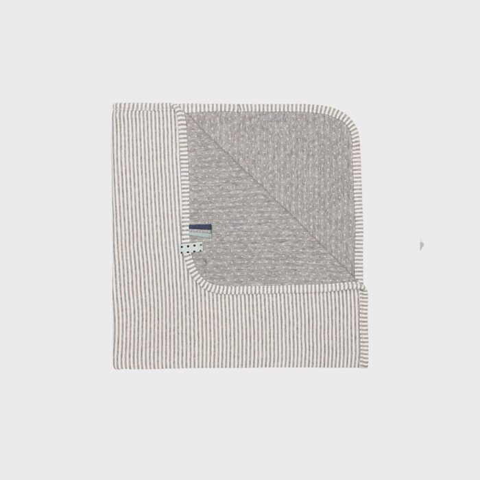 organicera organic baby blanket grey