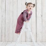 organicera organic baby dungaree bordeaux