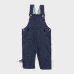 organicera organic baby dungaree ındigo