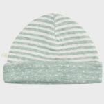 organicera organic baby hat aqua