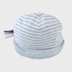 organicera organic baby hat aqua
