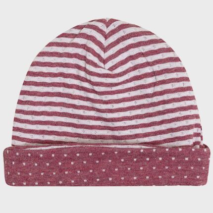organicera organic baby hat bordeaux