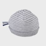 organicera organic baby hat grey