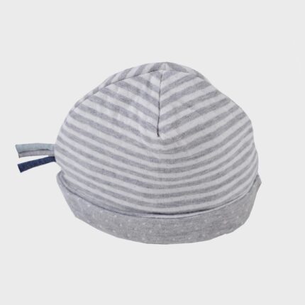 organicera organic baby hat grey