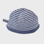 organicera organic baby hat indigo