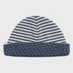 organicera organic baby hat indigo