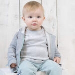 organicera organic baby hooded jacket grey