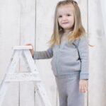 organicera organic baby hooded jacket grey