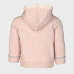 organicera organic baby hooded jacket rose