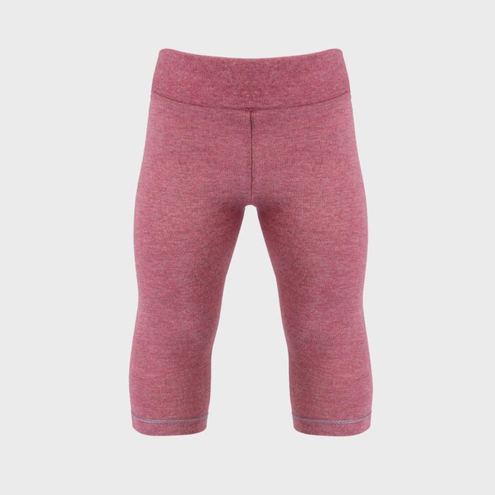 organicera organic baby leggings bordeaux melange
