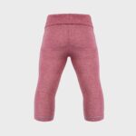 organicera organic baby leggings bordeaux melange