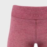 organicera organic baby leggings bordeaux melange