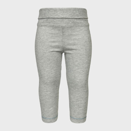 organicera organic baby leggings grey melange