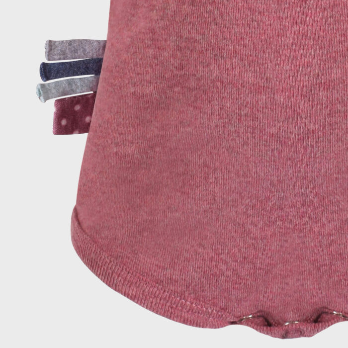 organicera organic baby long sleeve body suit bordeaux