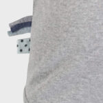 organicera organic baby long sleeve body suit grey