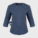 organicera organic baby long sleeve body suit ındigo