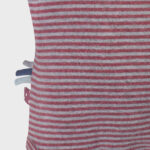 organicera organic baby long sleeve kimono body bordeaux striped