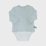 organicera organic baby long sleeve tshirt body aqua