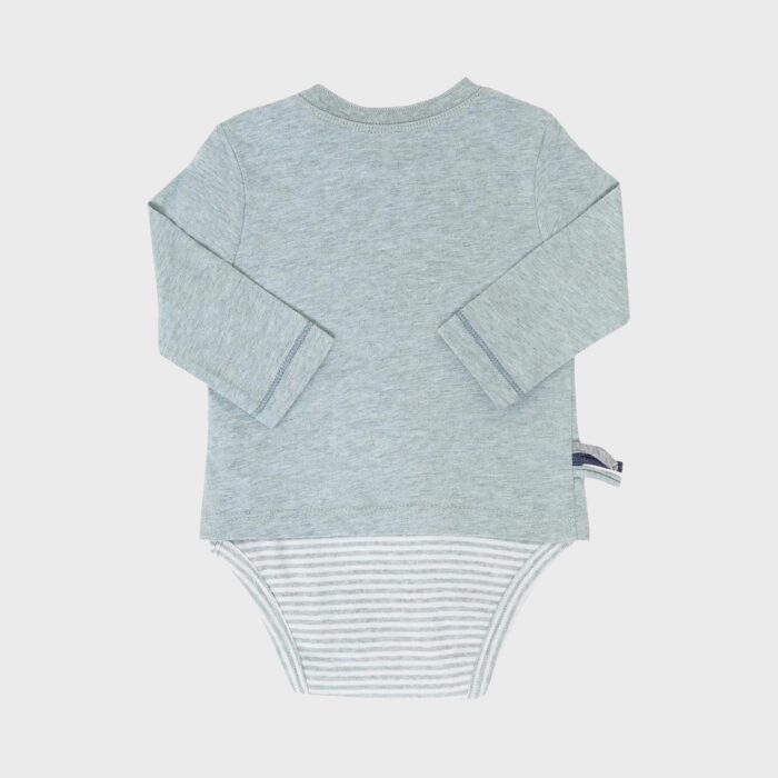 organicera organic baby long sleeve tshirt body aqua