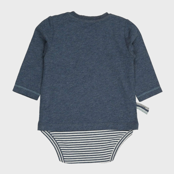 organicera organic baby long sleeve tshirt body indigo