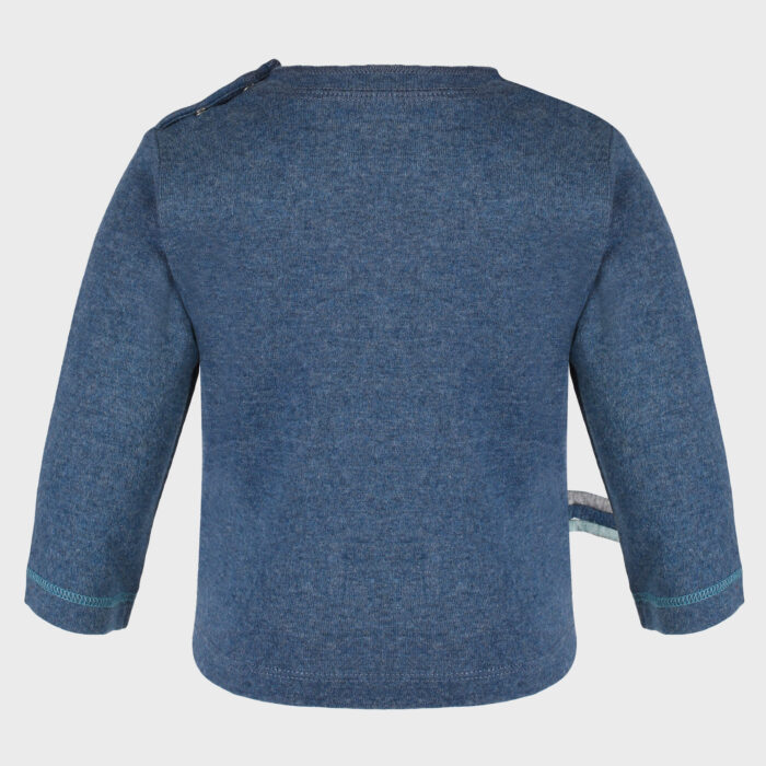organicera organic baby long sleeve tshirt ındigo