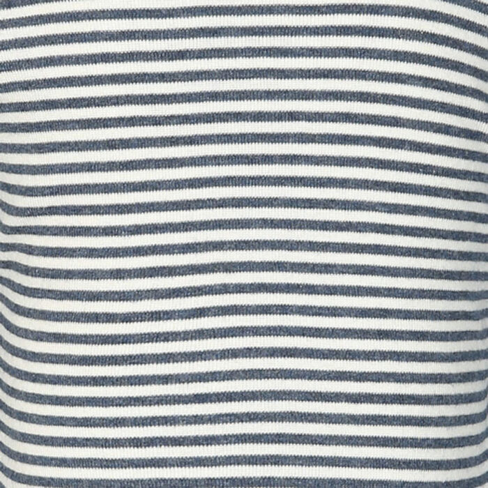 organicera organic baby long sleeve tshirt ındigo striped