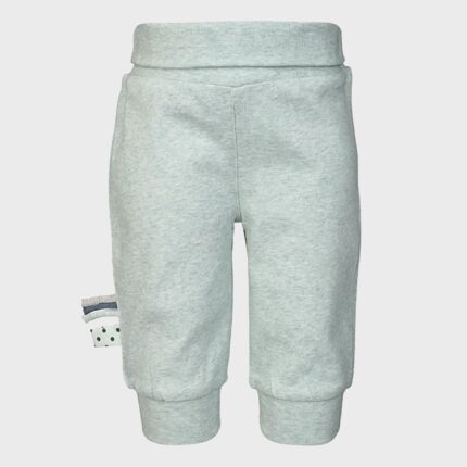 organicera organic baby pants with elastic band aqua