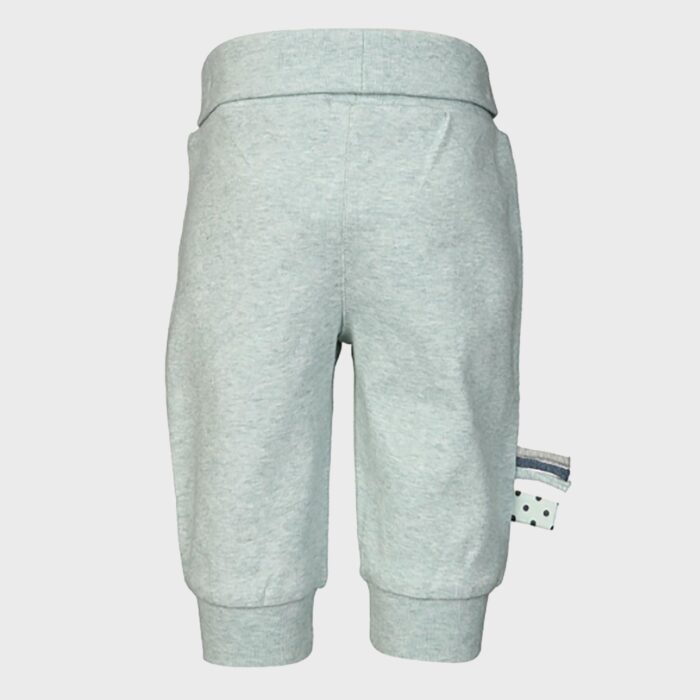 organicera organic baby pants with elastic band aqua