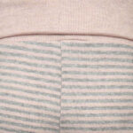 organicera organic baby pants with elastic band rose striped