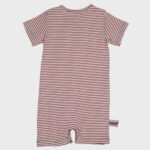 organicera organic baby romper bordeaux