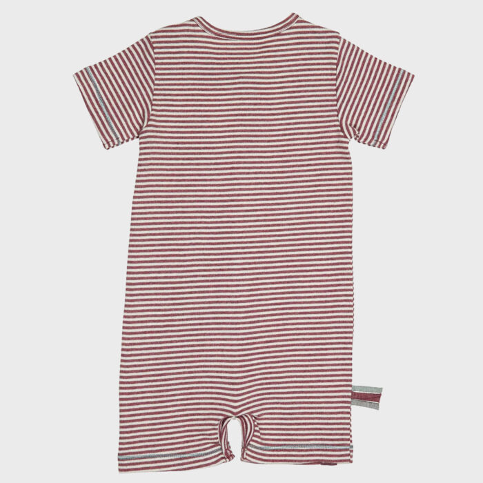 organicera organic baby romper bordeaux