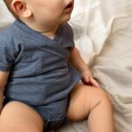 organicera organic baby short sleeve kimono body indigo