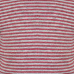 organicera organic baby short sleeve tshirt body bordeaux striped