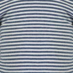 organicera organic baby short sleeve tshirt body ındıgo striped