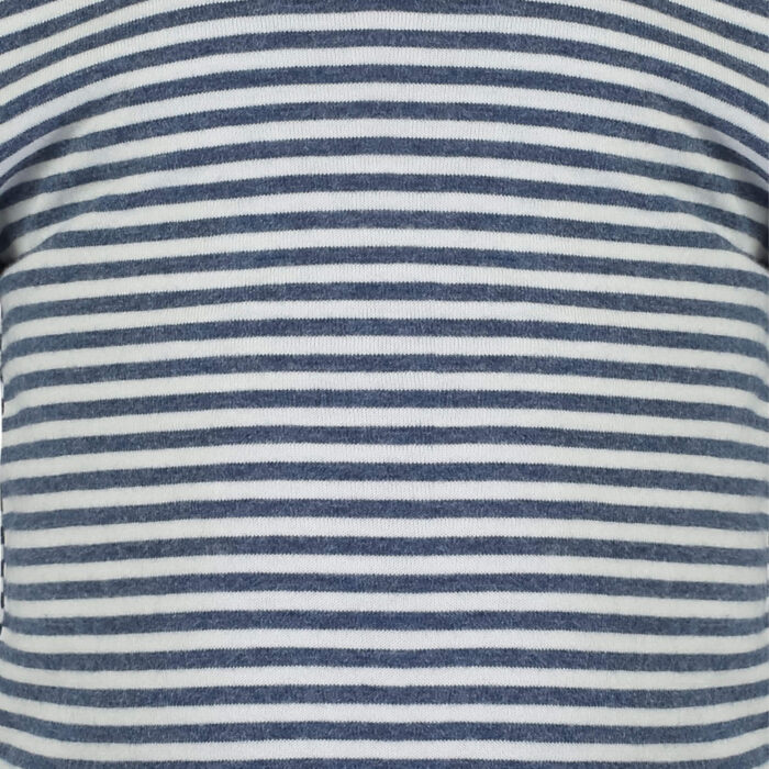 organicera organic baby short sleeve tshirt body ındıgo striped