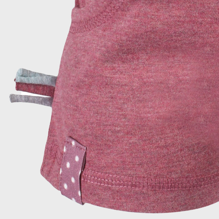 organicera organic baby shorts bordeaux
