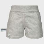 organicera organic baby shorts grey
