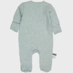 organicera organic baby sleepsuit aqua