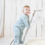 organicera organic baby sleepsuit aqua