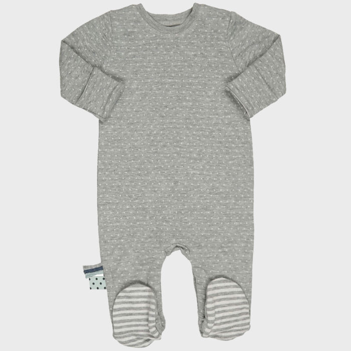 organicera organic baby sleepsuit aqua
