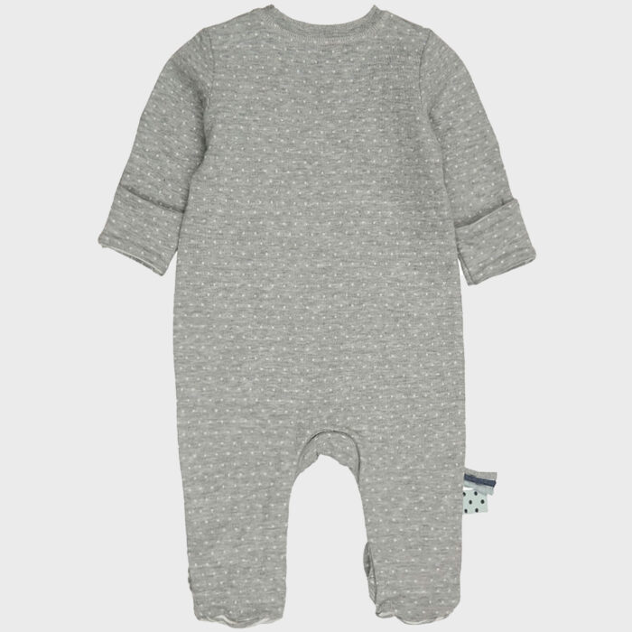 organicera organic baby sleepsuit aqua