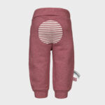 organicera organic baby sweatpants bordeaux