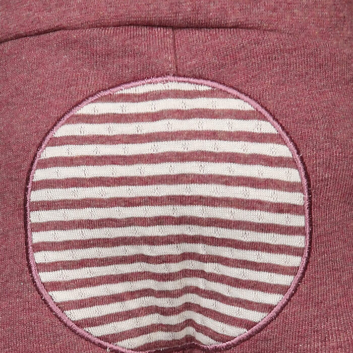 organicera organic baby sweatpants bordeaux