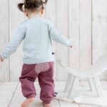 organicera organic baby sweatpants bordeaux